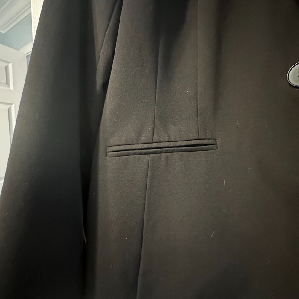 Black Liz Claiborne Suit Jacket Size 14 - Picture 3 of 6